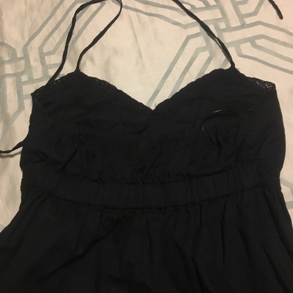Old Navy Black M Maxi Halter - Picture 4 of 4